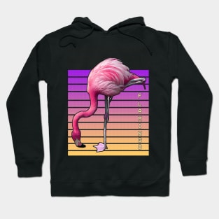 pinky flamingo Hoodie